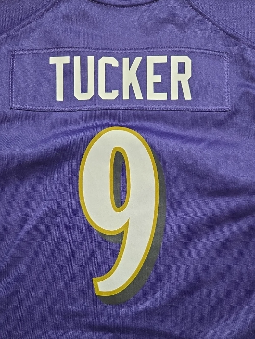 Nike Baltimore Ravens Justin Tucker #9 On Field printed jersey